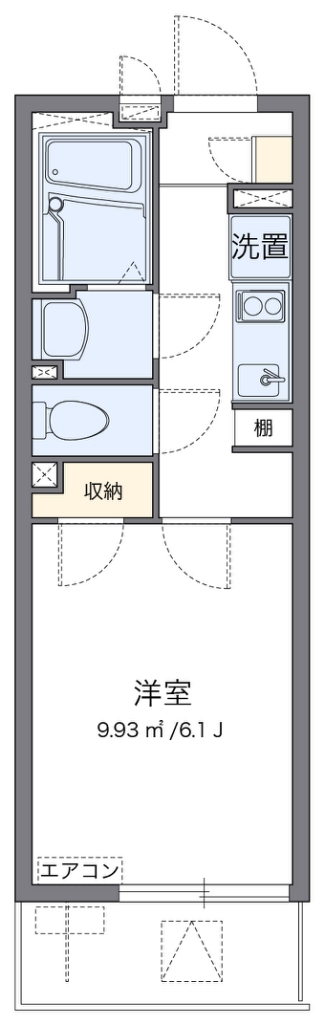 クレイノラギ　下落合 間取り