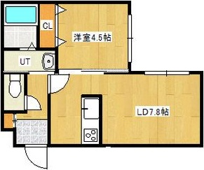 Laplace East(ラプラスイースト) 間取り
