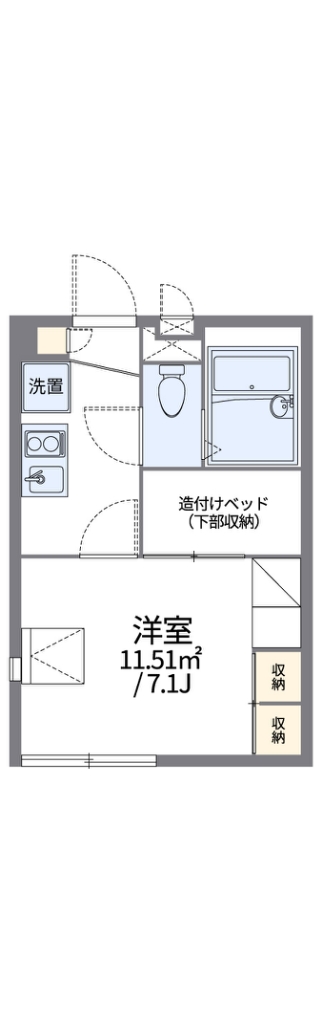 レオパレス杉山 間取り
