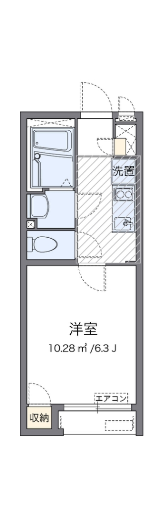 クレイノプランロード春江 間取り