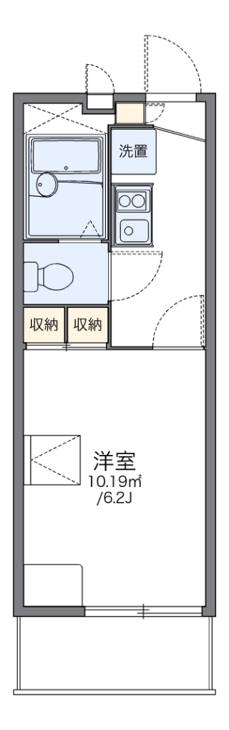 レオパレスＢＲＩＧＨＴ 間取り