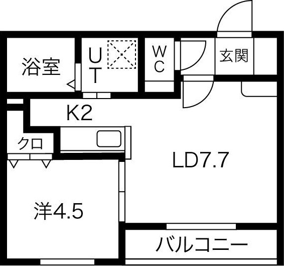 Lapis Lazuli (ラピスラズリ) 間取り