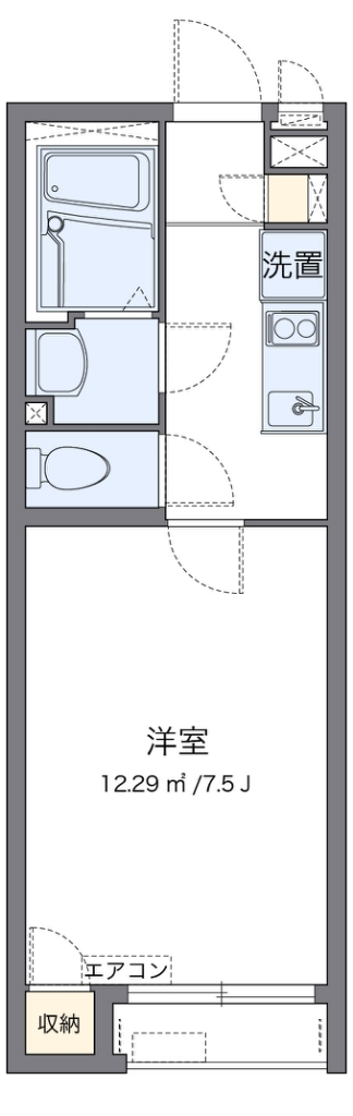 クレイノエカヒ 間取り