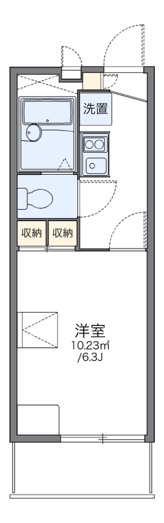 レオパレスグレイスＳＨＩＮＯ 間取り