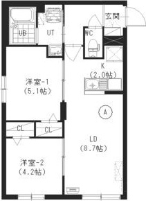 セフィーロ新札幌 間取り
