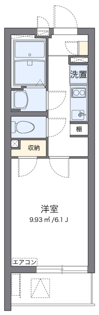 クレイノリバティ　レジデンス 間取り