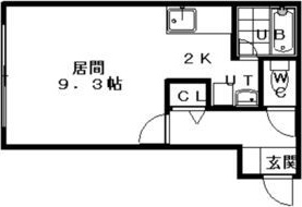 エステラ二十四軒A館 間取り