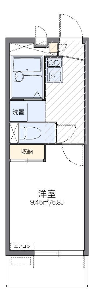 レオパレスアルメリア 間取り