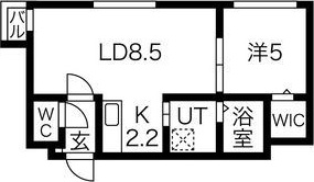 モントレゾール発寒 間取り