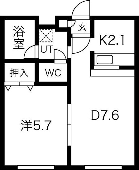 植物園ハイム 間取り