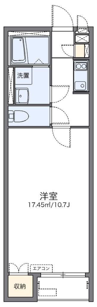 レオネクストヴァンフルール 間取り