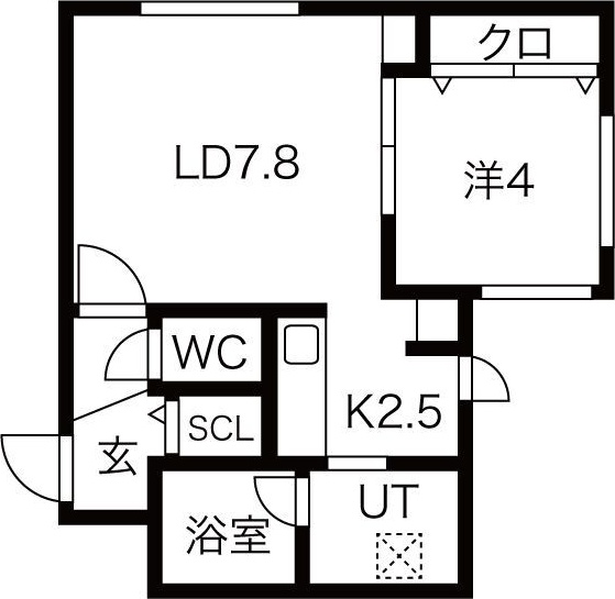 ULUCUS(ウルクス) 間取り
