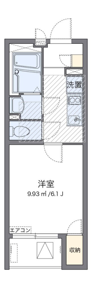 ミランダサニーハイツ　光 間取り