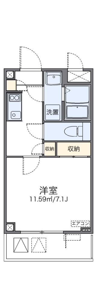 レオネクストシマノ 間取り