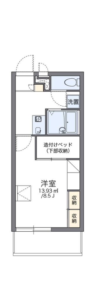 レオパレスＳＫＹ 間取り