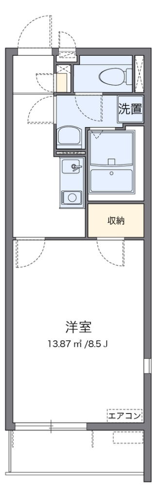 ヴィアロ谷原レジデンス 間取り