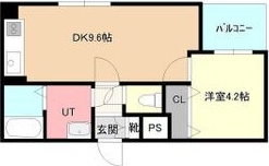 インペリアルエバー中島公園Ⅱ 間取り