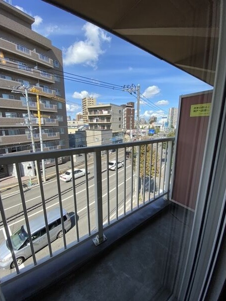 メトロ二十四軒 ベランダ