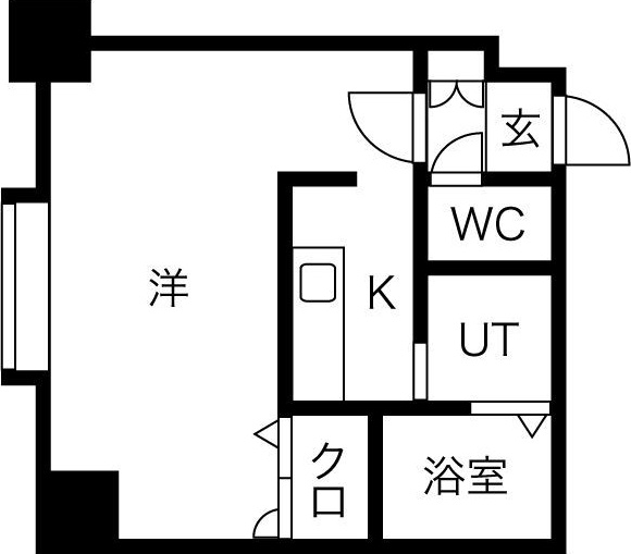 K's Stage Asahimachi 間取り