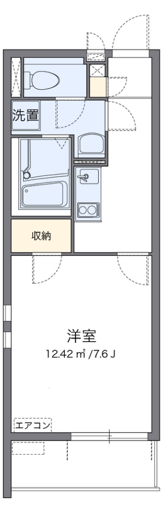 クレイノラルーチェ 間取り