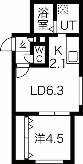 ウルス平岸 間取り