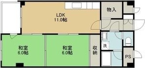 コーポエクセルショール 間取り