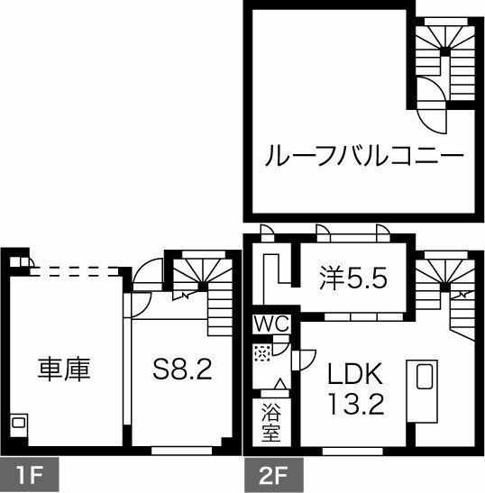 KP-Garage KOTONI 間取り