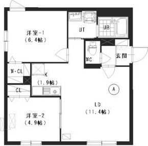 ラピスブラオ二十四軒 間取り