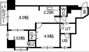 PRIME URBAN宮の沢 間取り