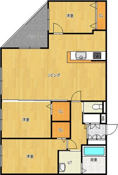 カカオ円山 間取り