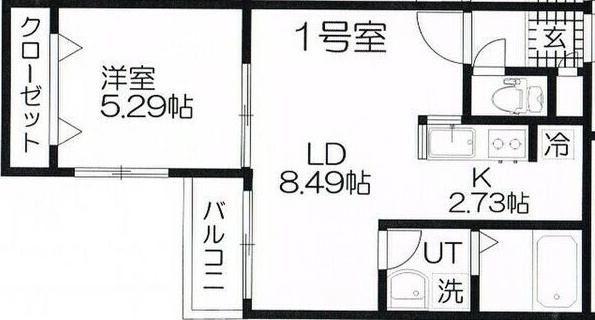 Cheval北10条 間取り