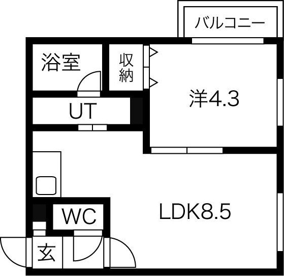 シンフォニア豊平 間取り