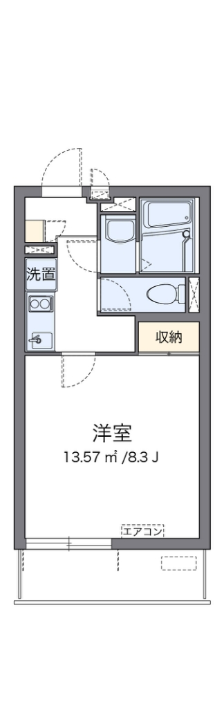 クレイノＴＡＫＡ　ゼータ 間取り