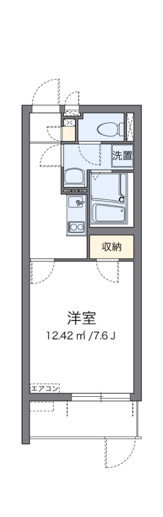 クレイノグランシーダ 間取り