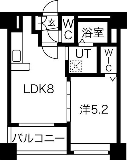 クラッセ大通り東 間取り