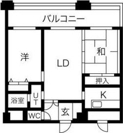 藤井ビル菊水Ⅲ 間取り