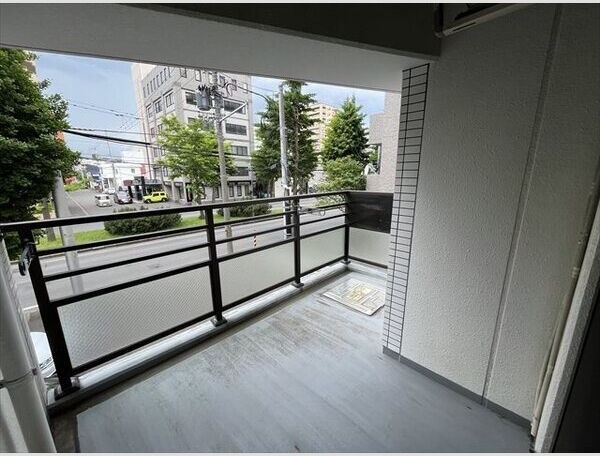 クラッセ円山　WEST ベランダ