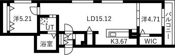 S-prime新札幌 間取り