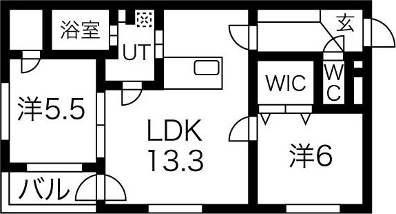 COMSAP24 PARKSIDE 間取り