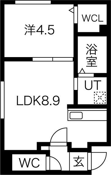 アレックス美園Ⅱ 間取り