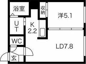 Alegria南7条 間取り