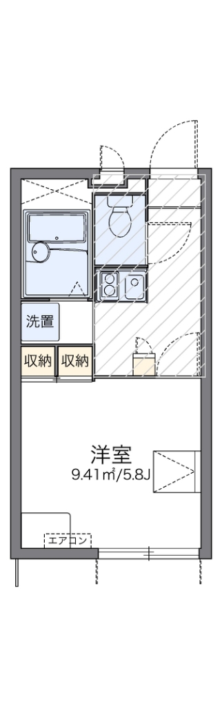 レオパレス若葉 間取り