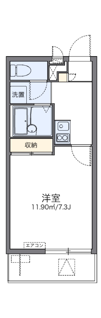 レオネクストルフェリ 間取り