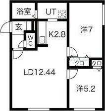 KOKOMO北13条 間取り