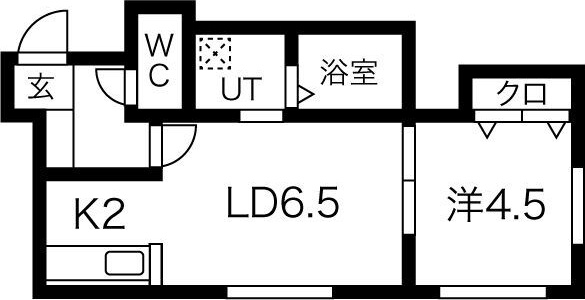 グランディール円山 イースト 間取り