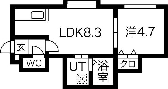 アスティ平岸 間取り