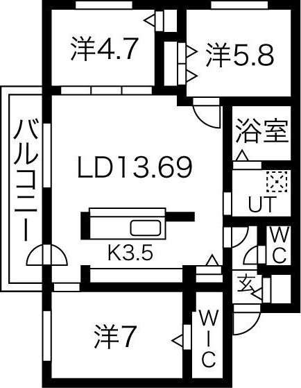LAYLA27(レイラ27) 間取り