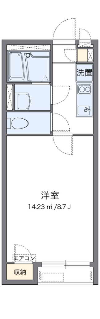クレイノ櫻 間取り