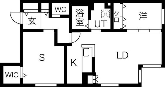 RESIDENCE　SHINMEI　北円山 間取り