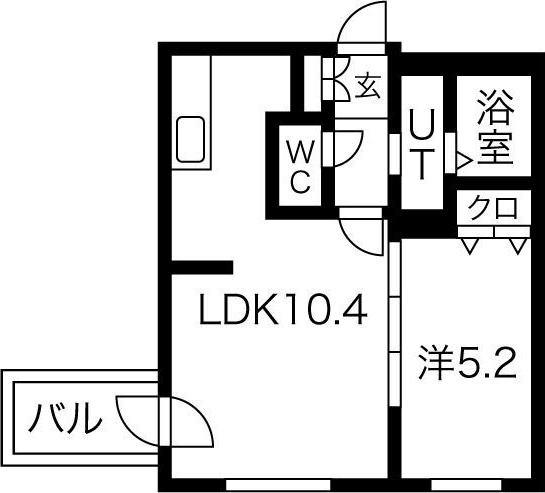 イルセントラレ南12条 間取り